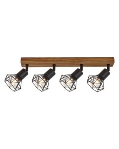 Rabalux Spot rasveta Zeus E14 4x MAX 40W hrast (3140) - 3140