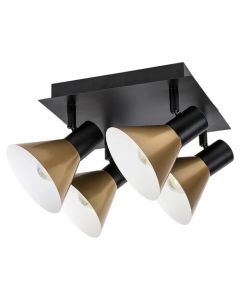 Rabalux Spot rasveta Alvaro E14 4x MAX 40W mat crno (3159) - 3159