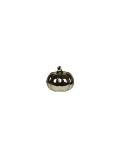 SIGMA Novogodišnja figura Zlatna bundeva 10 x 11 cm, 3164050 - 3164050
