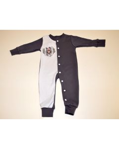 PARTIZAN Zeka dugih rukava, crna/bela - 3164-1-1-162
