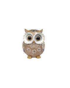 SIGMA Figura Sova 14cm LH-969, braon