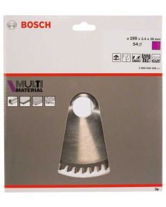 BOSCH List kružne testere Multi Material 190x30x2,4 mm, 54 - 2608640509