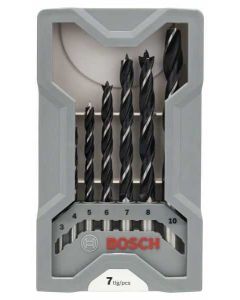 BOSCH Komplet burgija za drvo 7/1, 3–10 mm - 2607017034