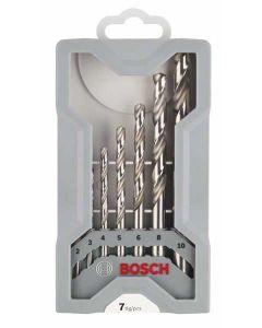 BOSCH Set burgija za metal 7/1 Mini-X-Line HSS-G, 135°, 2–10 mm - 2608589295