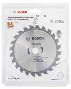 BOSCH List kružne testere za drvo Ø160x2,2x20/24z Eco - 2608644373