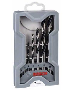 BOSCH Set spiralnih burgija 7/1 Mini-X-Line komplet HSS PointTeQ 2–8 mm - 2608577347