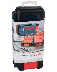 BOSCH Spiralna burgija 18/1 ToughBox komplet HSS PointTeQ, 1–10 mm - 2608577350