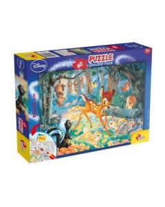 Lisciani Slagalica 60 pcs Bambi 2u1 složi I oboji - 31680