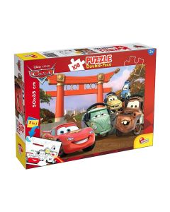 LISCIANI Puzzle Cars 2u1 složi I oboji - 108 delova - 31684