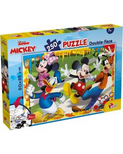 LISCIANI Puzzle Miki Maus 2u1 složi I oboji  - 250 delova - 31695