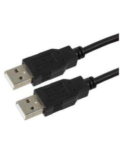 GEMBIRD CCP-USB2-AMAM-6 USB 2.0 Cable A Male - A Male Round 1.80 m Black