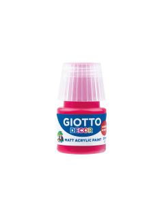 Boja akrilna crvena carmine 25ml giotto decor 538109 - 31736