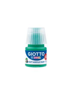Boja akrilna zelena emerald 25ml giotto decor 538114 - 31740