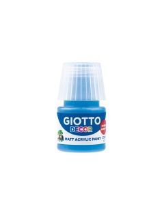 Boja akrilna plava cyan 25ml giotto decor 538115 - 31741
