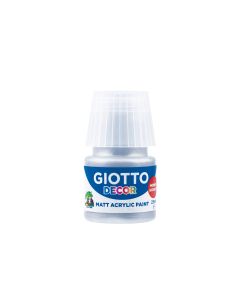 Boja akrilna srebrna 25ml giotto decor 538150 - 31751