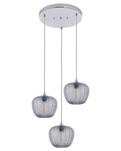 Rabalux Visilica Monet E27 3x MAX 40W hrom (3178) - 3178
