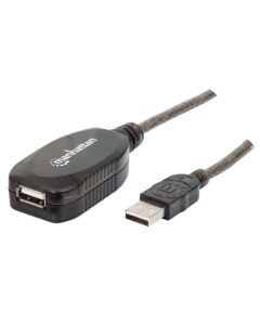 MANHATTAN Kabl 150248 USB-A M/F 2.0/480Mbps/produžni aktivni/10m