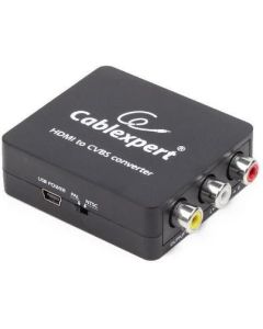 GEMBIRD HDMI to CVBS (+ stereo audio) konverter činč, DSC-HDMI-CVBS-001 - 2427