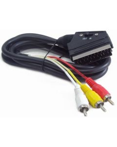 GEMBIRD SCART na 3xRCA, audio, video kabl CCV-519-001, 1.8m - 2575
