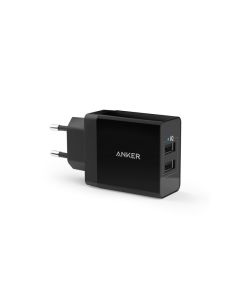 ANKER Punjač 24W 2x USB, crna
