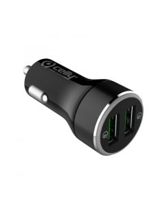 CELLY Ultra Turbo auto punjač od 36w - CC2USBQC30BK