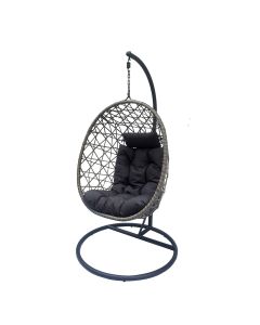 eHomeGarden Viseća ljuljaška jaje, korpa 89 x 63 x 111 cm - 32-414000