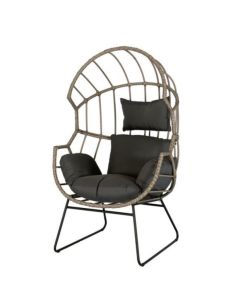 eHomeGarden Ljuljaška jaje fotelja, 87 x 146 x 77 cm - 32-416000