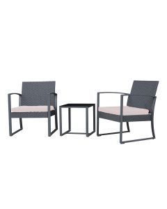 eHomeGarden Balkonska garnitura trodelna Sitonija - 32-758000