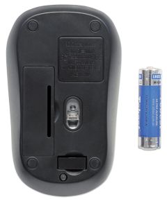 MANHATTAN Miš Wireless Success 179393, Black/Green