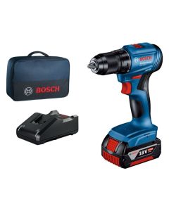 BOSCH Aku bušilica - odvrtač GSR 185-LI 18V; 1x4,0 Ah + torba 06019K3005