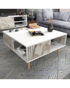 HANAH HOME Klub sto Ronas, bela