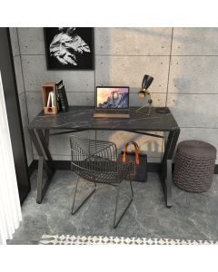 HANAH HOME Radni sto Gyza, crna