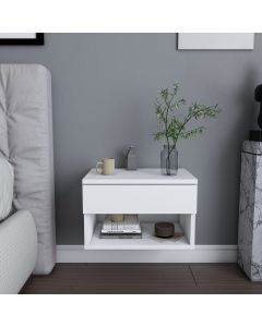 HANAH HOME Zidni noćni ormarić Jamot, bela - 322RTC1609