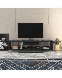 HANAH HOME TV komoda Asal 150, crna