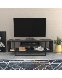 HANAH HOME TV polica Asal 120, crna