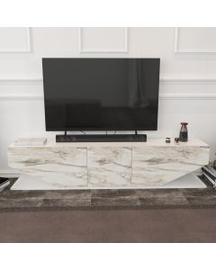 HANAH HOME TV komoda Inci, bela - 322RTC2448