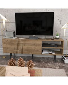 HANAH HOME TV komoda Ronas, braon