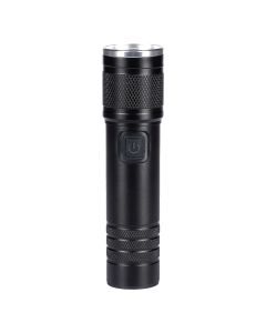 Punjiva baterijska lampa DYNAMO 110 lm – zoom, 2 režima, aluminijum, Type-C