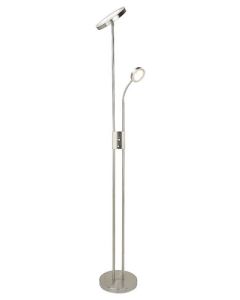 Rabalux Podne lampe Ophus LED 185 + LED 45W brušeni hrom (3239) - 3239