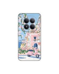 Maska za Xiaomi Redmi Note 15 Pro Plus 5G Pink Italy Silikonska Print