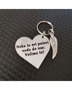 Happy Pumpkin Privezak za ključeve Neka te svi putevi vode do nas P498 - P498