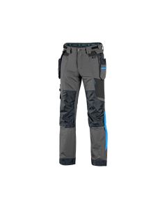 CANIS Radne pantalone Naos HV plava, siva/crna - 6109048