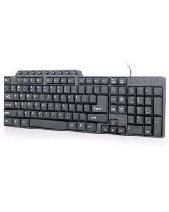 GEMBIRD KB-UM-104 ** Multimedijalna tastatura US layout black USB(449) - 101271