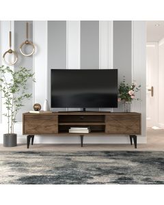 HANAH HOME TV komoda Brendon, braon