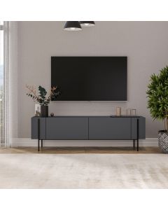 HANAH HOME TV komoda Herman, antracit