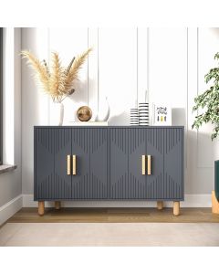 HANAH HOME Komoda Roger, antracit