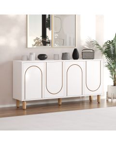 HANAH HOME Komoda Verona, bela