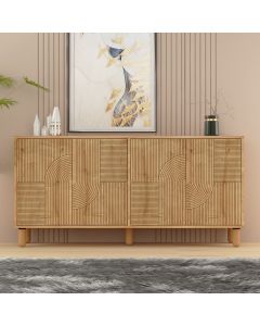 HANAH HOME Komoda Desso, svetlo braon