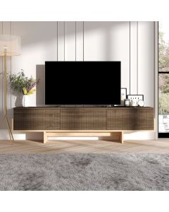 HANAH HOME TV komoda Hege, svetlobraon/braon