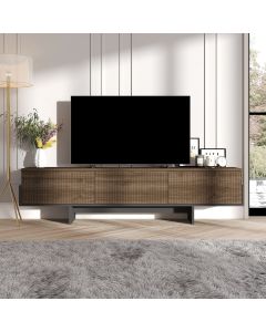HANAH HOME TV komoda Hege, braon/crna